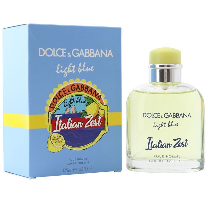 Dolce gabbana light blue best sale italian zest