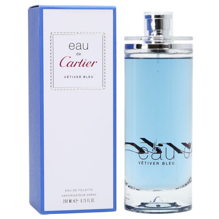 Eau de Cartier Vetiver Bleu Eau de Toilette Spray 200 ml